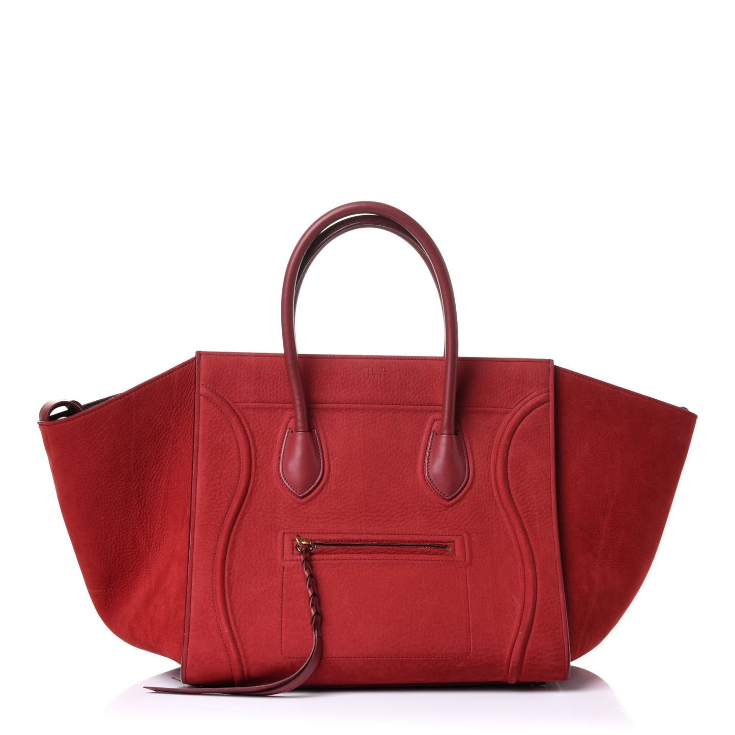 Nubuck Medium Phantom Luggage Red
