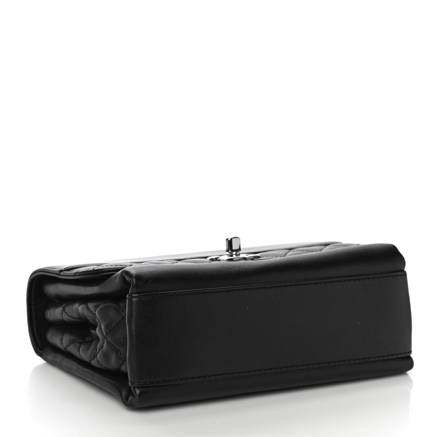 Chanel Calfskin Mini Tramezzo Flap Black 4 of 11