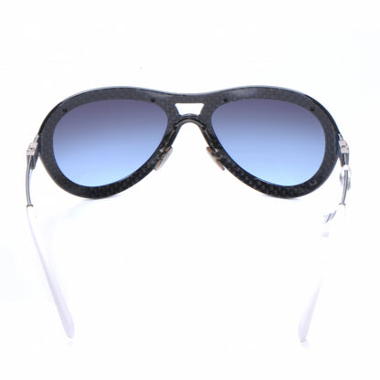 Chanel Carbon Fiber Aviator Sunglasses 4197 2 of 5