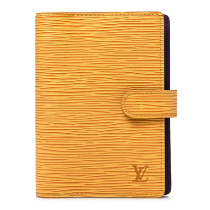 Louis Vuitton Epi Small Ring Agenda Cover Tassil 1 of 8