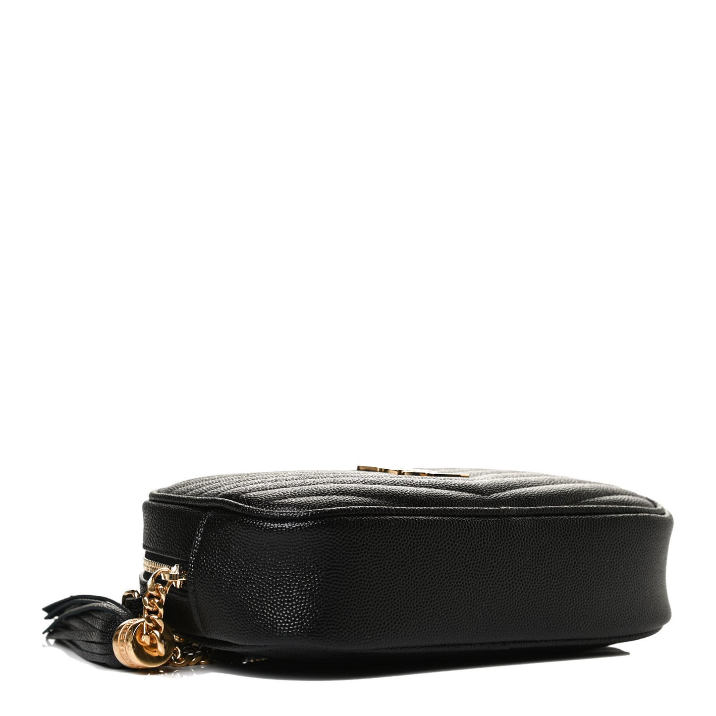 Grain De Poudre Matelasse Monogram Mini Lou Camera Bag Black