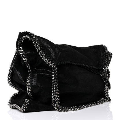 Stella McCartney Shaggy Deer Big Falabella Tote Black 3 of 8