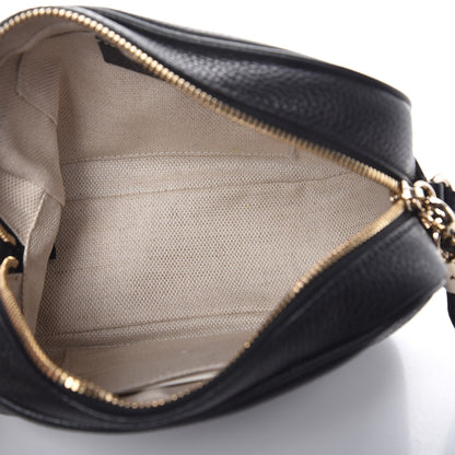 Gucci Pebbled Calfskin Small Soho Disco Bag Black 5 of 7