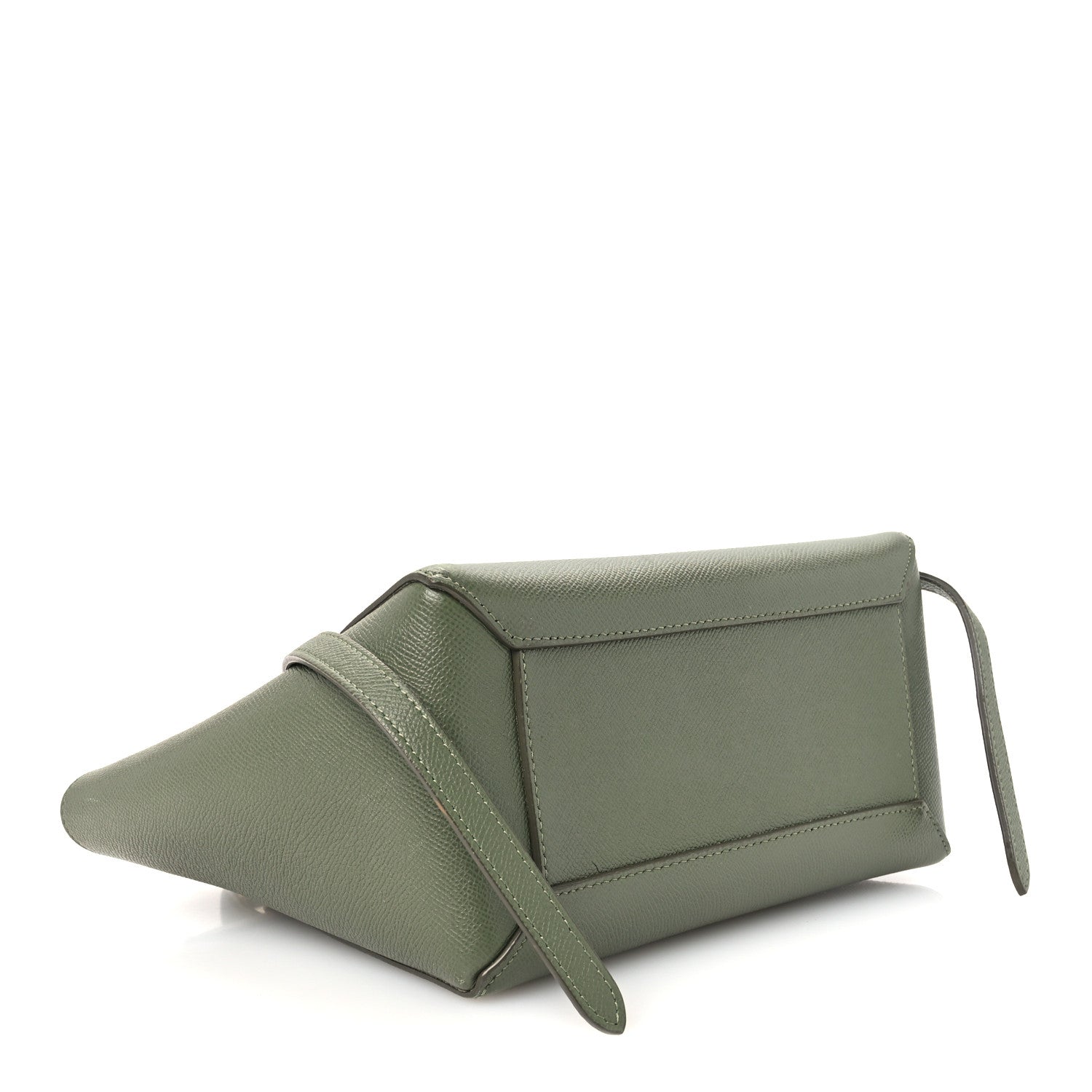 Celine Grained Calfskin Micro Belt Bag Army Green 4 of 12