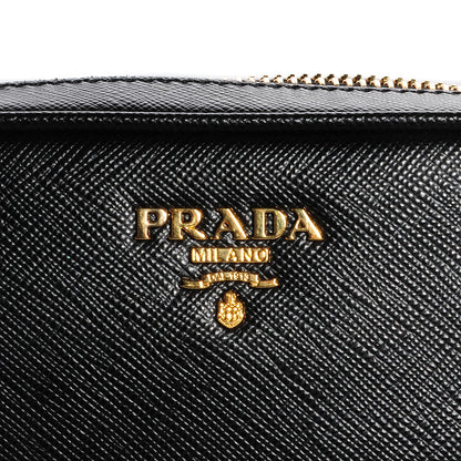 Prada Saffiano Mini Camera Crossbody Bag Nero Black 6 of 10
