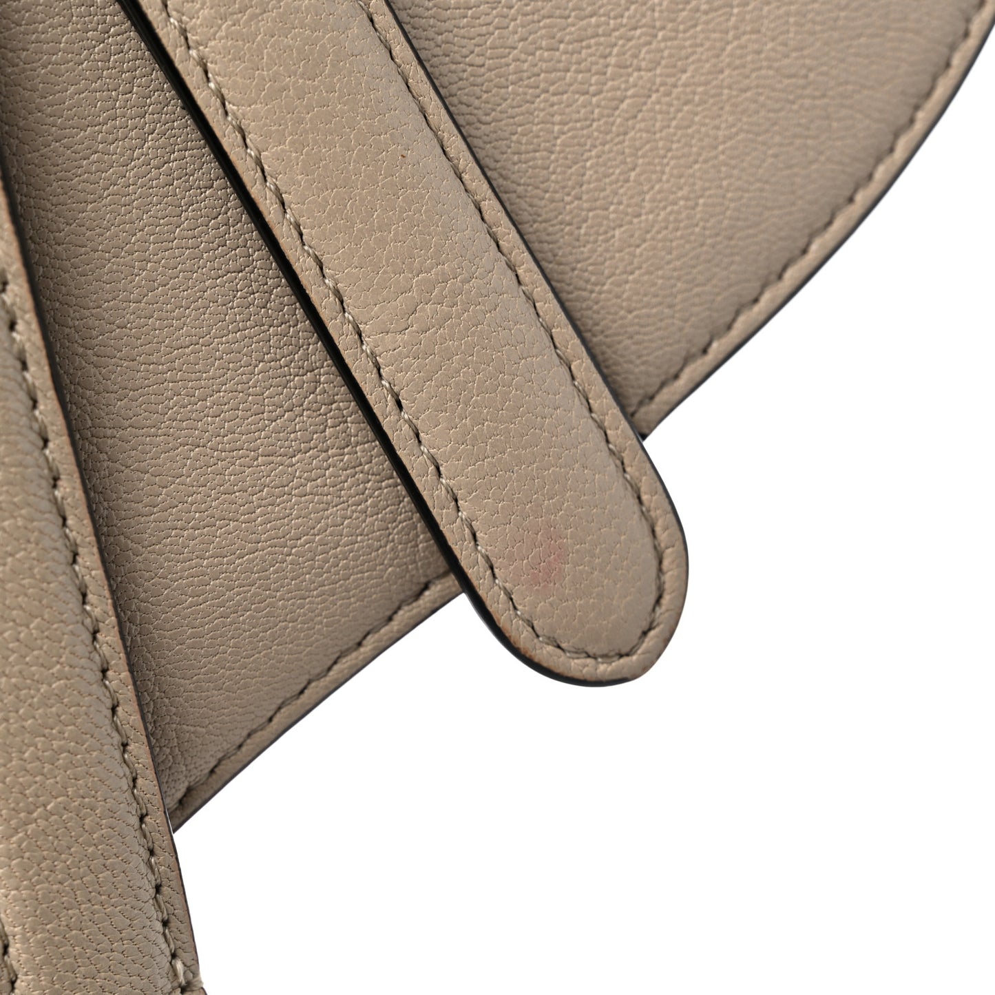 Shiny Goatskin Saddle Bag Corda