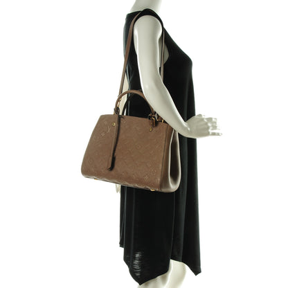 Louis Vuitton Empreinte Montaigne MM Taupe 2 of 8