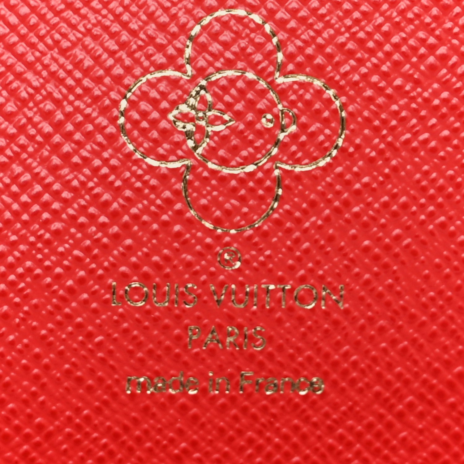 Louis Vuitton Monogram Candy Factory Sarah Wallet Candy Red 6 of 9