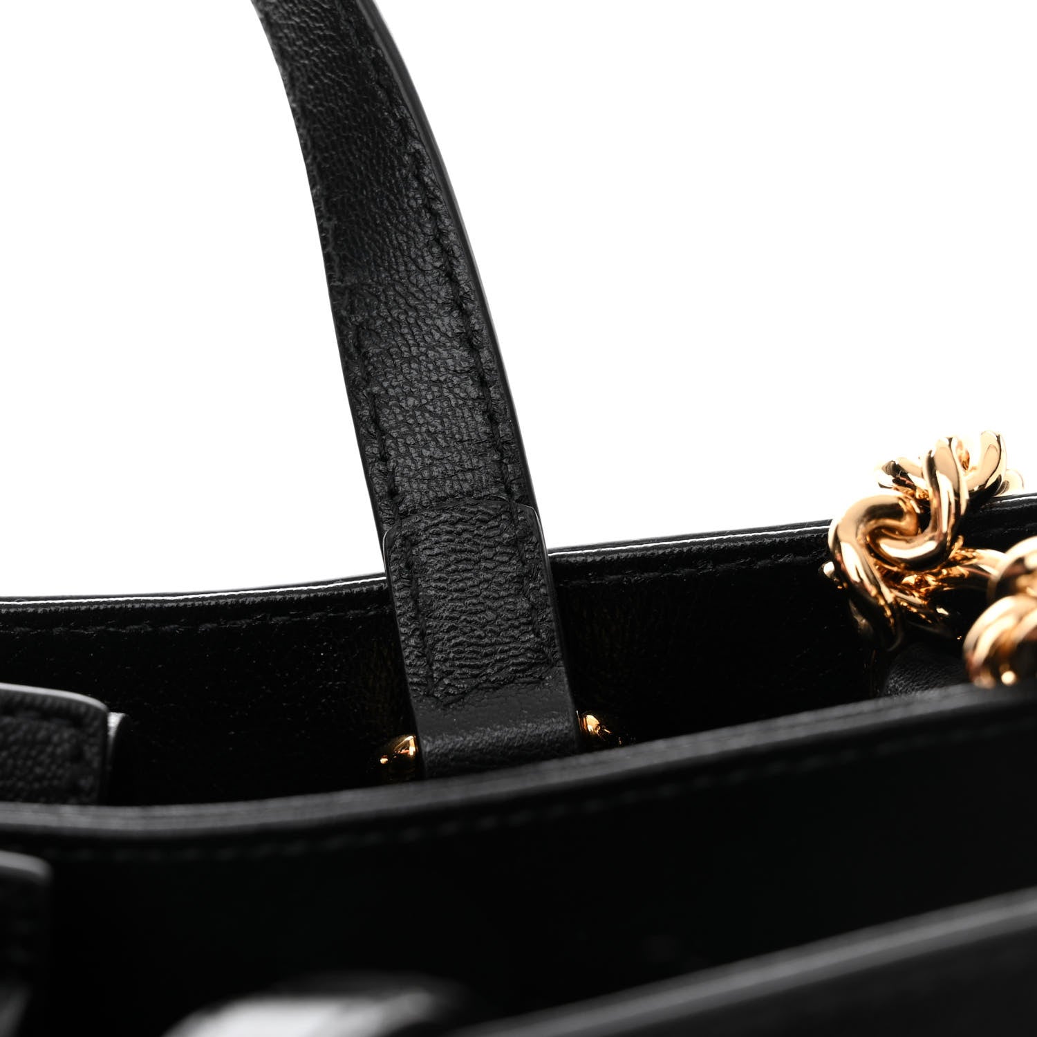 Gucci New Sakai Calfskin Lux Medium Horsebit 1955 Tote Bag Black 12 of 13