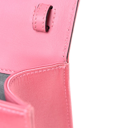 Gucci Satin Crystal Mini Sylvie Top Handle Bag Peony 13 of 20