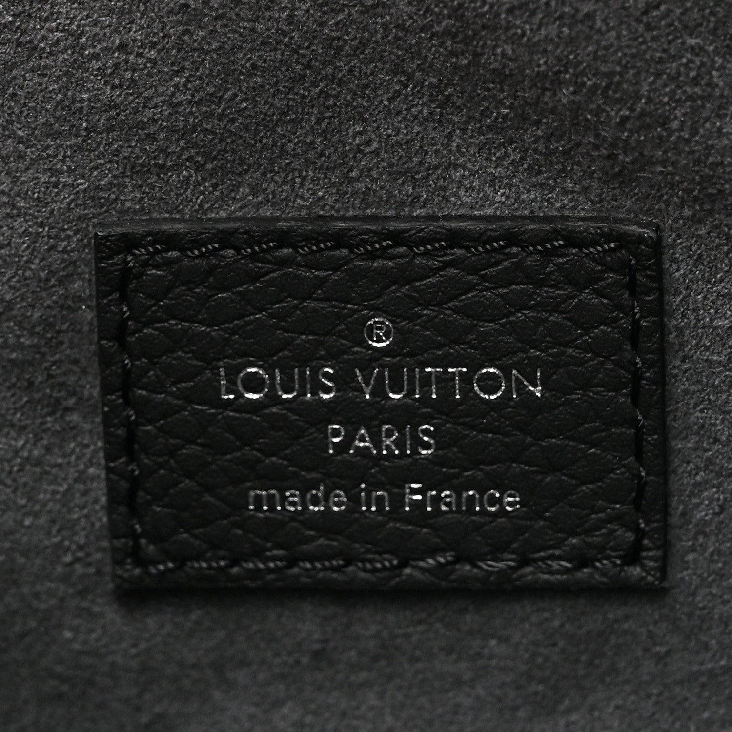 Louis Vuitton Mahina Why Knot MM Black 6 of 9