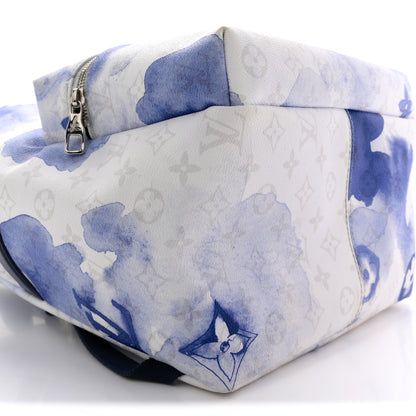 Louis Vuitton Monogram Watercolor Discovery Backpack Blue 8 of 13