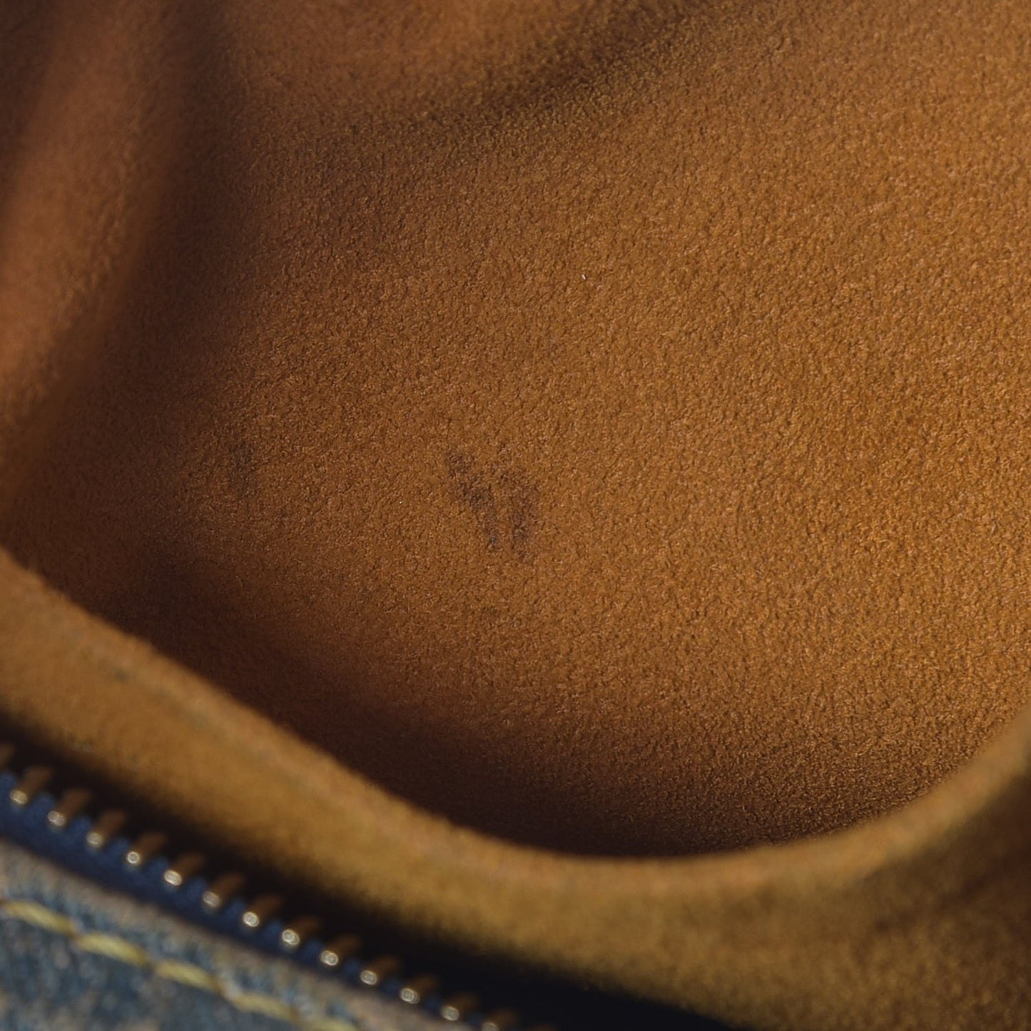 Monogram Denim Baggy PM Blue