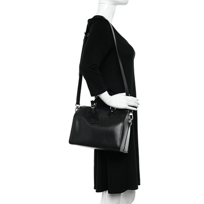 Louis Vuitton Epi Speedy Bandouliere 25 Black 2 of 10