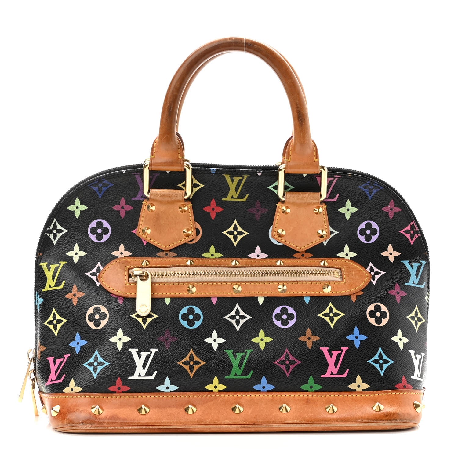 Louis Vuitton Monogram Multicolor Alma Black 1 of 11