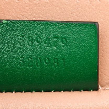 Gucci Mousse Top Patent Small Sylvie 1969 Top Handle Bag Emerald 7 of 10