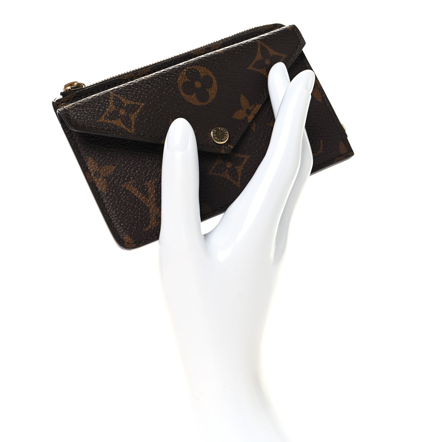 Monogram Recto Verso Card Holder Black