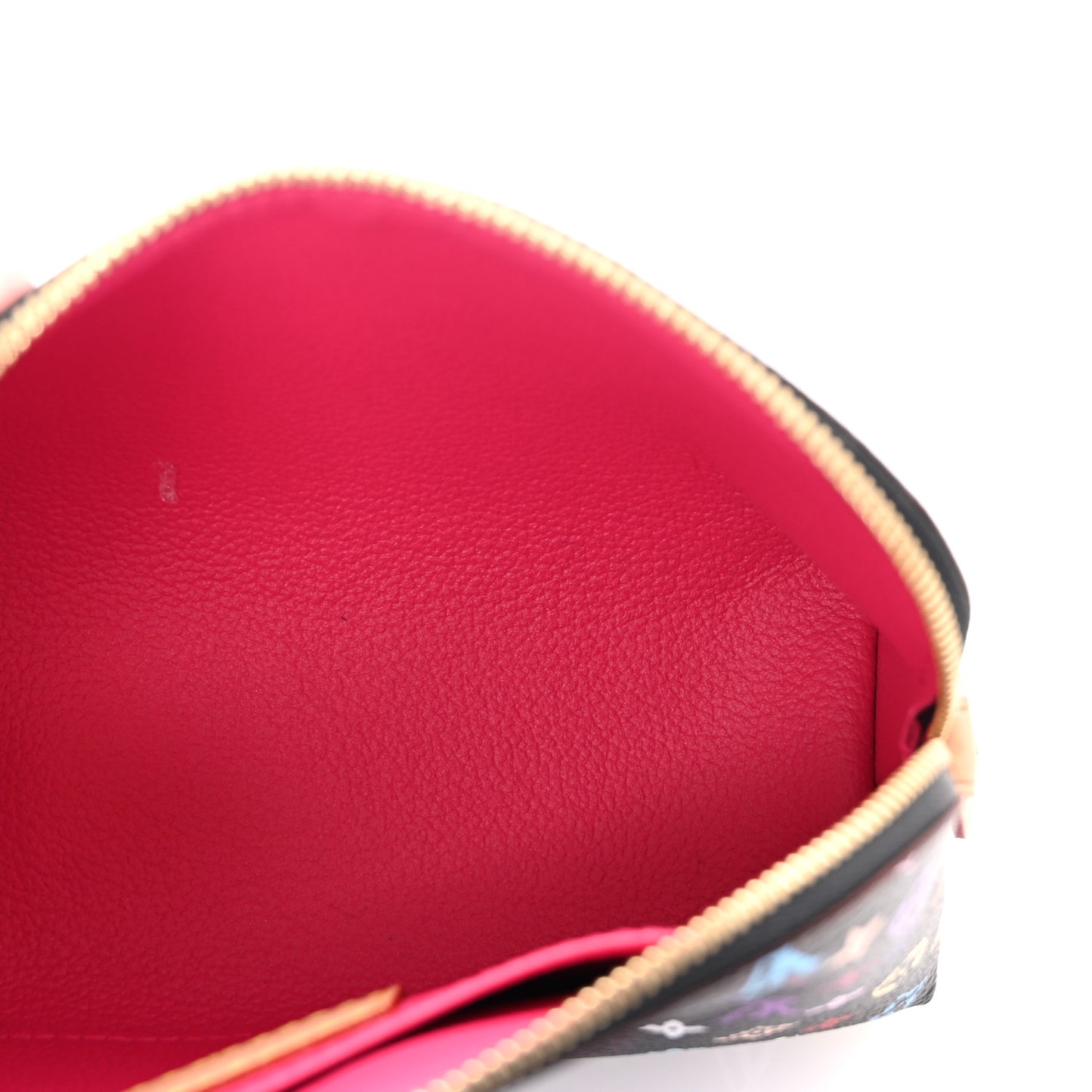 Monogram Multicolor Cosmetic Pouch Black Grenade