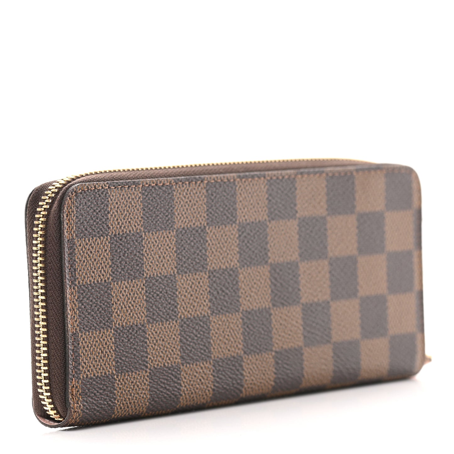 Damier Ebene Clemence Wallet Rose Ballerine