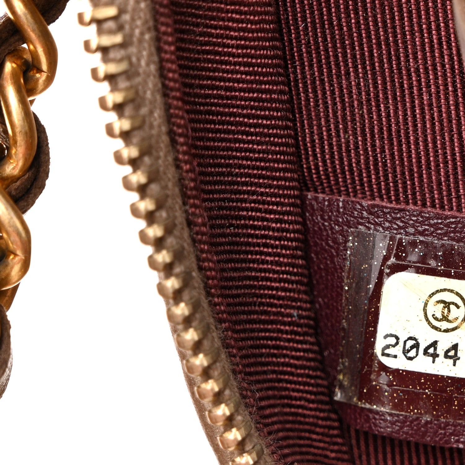Chanel Metallic Lambskin Mini Coco Boy Camera Case Dark Gold 8 of 15