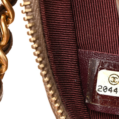 Chanel Metallic Lambskin Mini Coco Boy Camera Case Dark Gold 8 of 15
