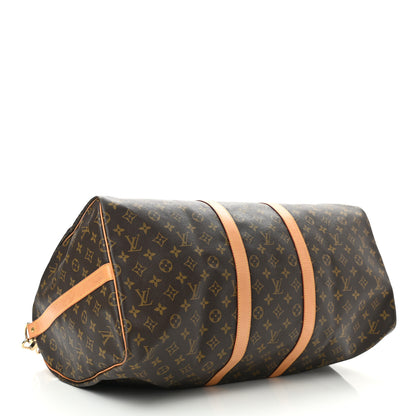 Louis Vuitton Monogram Keepall Bandouliere 55 4 of 14