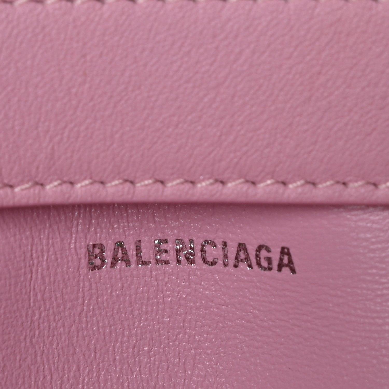 Balenciaga Semi Shiny Smooth Calfskin XS Downtown Shoulder Bag Candy Pink 7 of 12