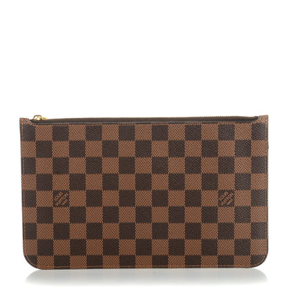 Louis Vuitton Damier Ebene Neverfull MM GM Pochette 1 of 8