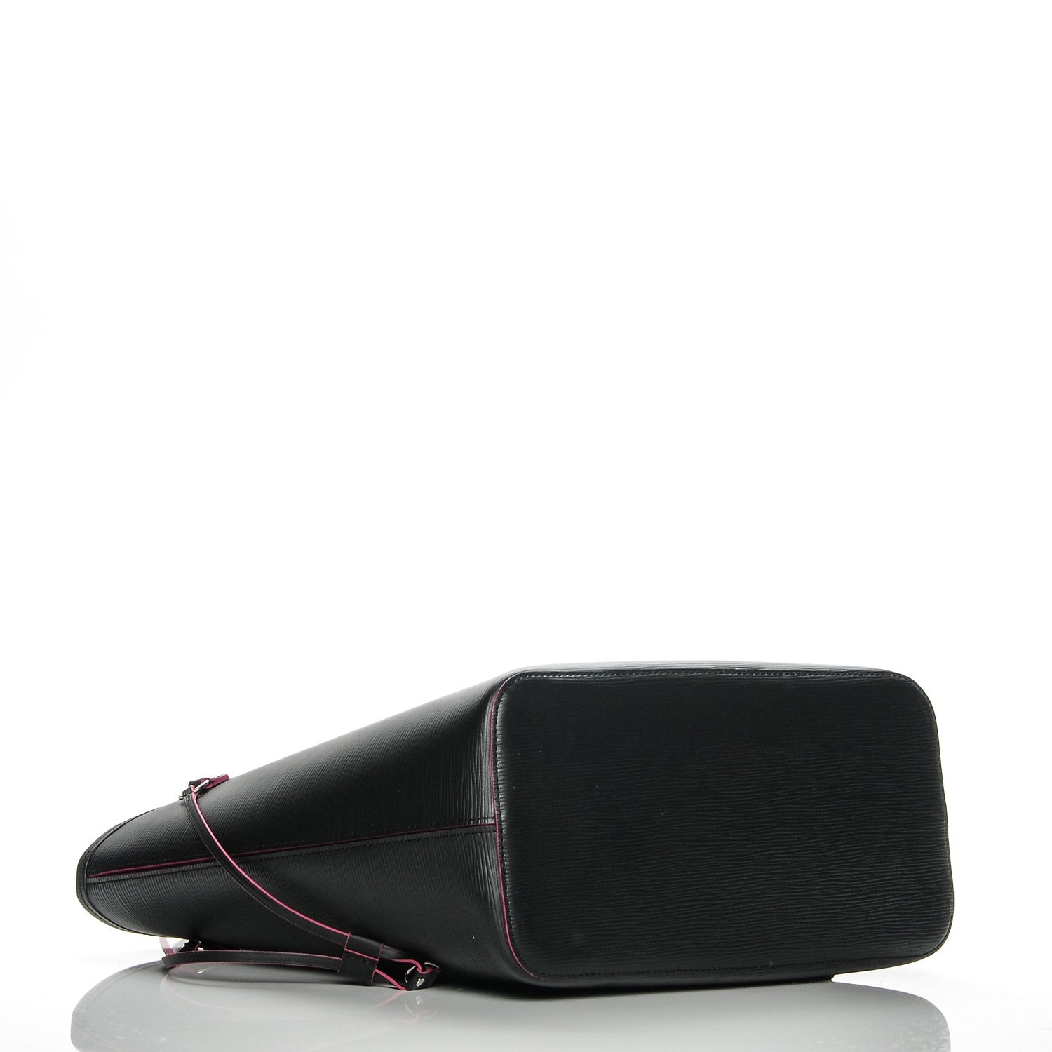Louis Vuitton Epi Neverfull MM Black Hot Pink 4 of 7