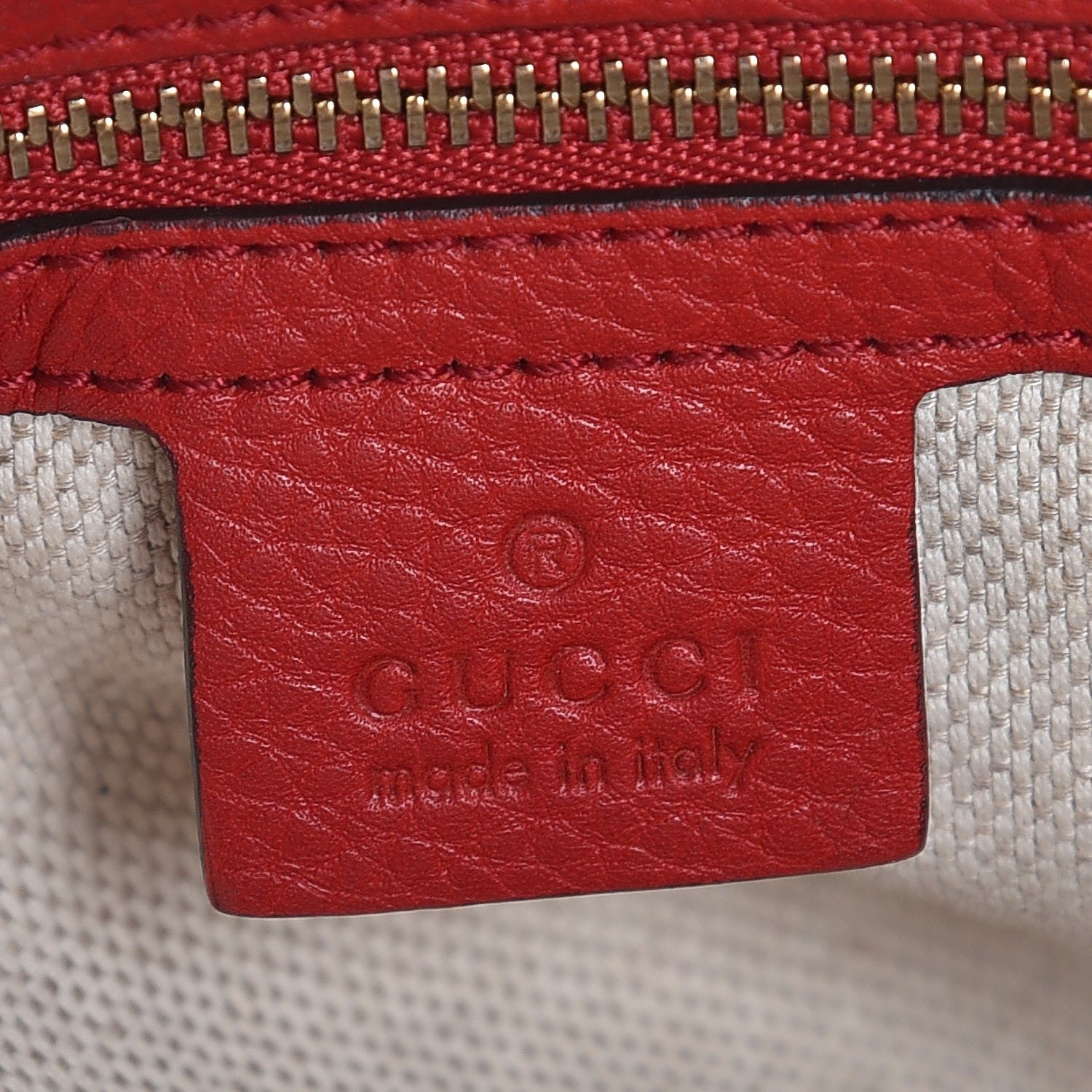 Gucci Cellarius Calfskin Medium Soho Bowler Tabasco 7 of 8
