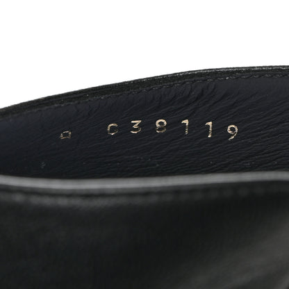 Chanel Lambskin CC Chain Mules 36.5 Black 8 of 8