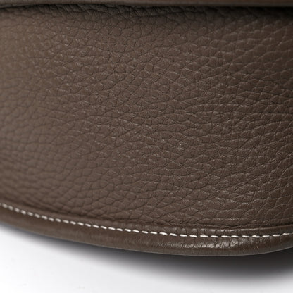 Hermes Taurillon Clemence Evelyne III PM Etoupe 13 of 20