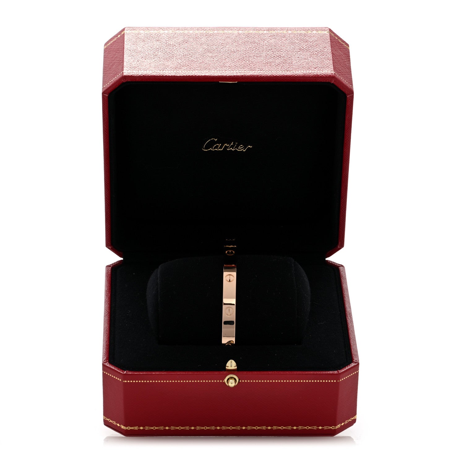 Cartier 18K Pink Gold LOVE Cuff Bracelet 21 4 of 4