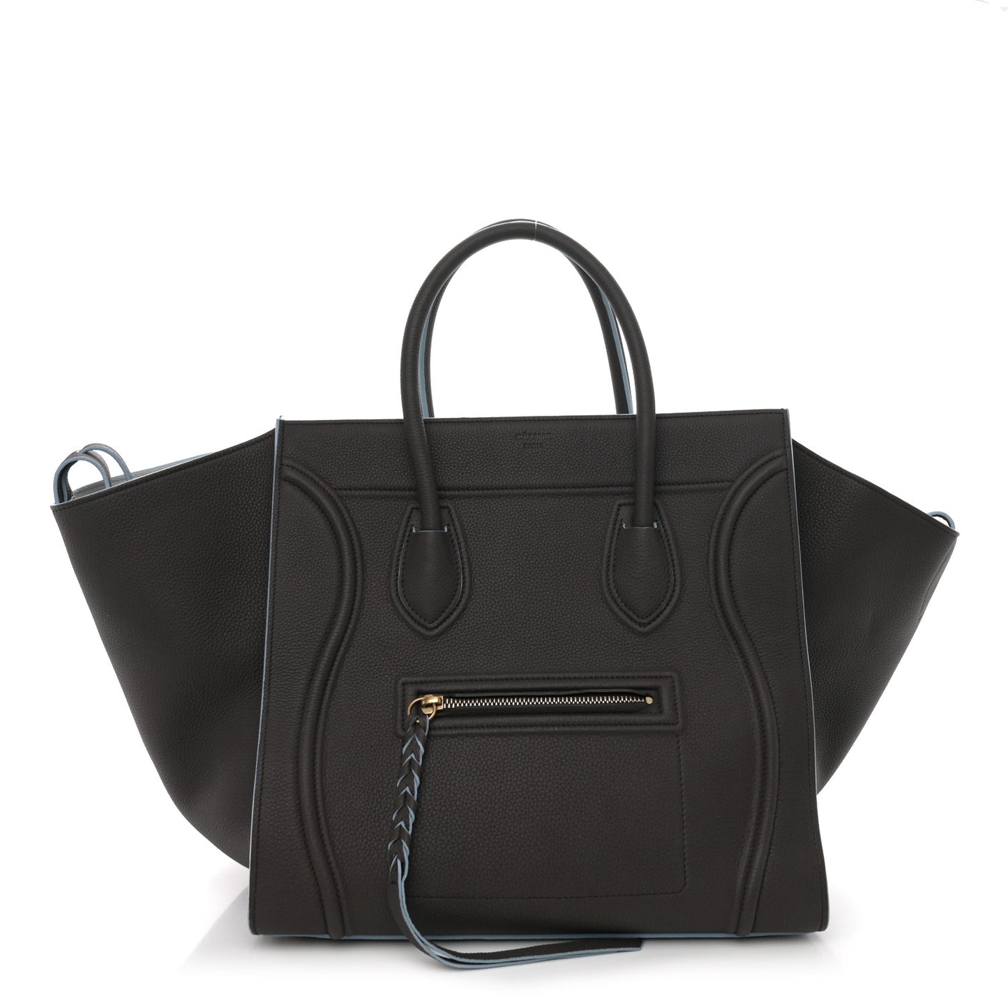 Baby Grained Calfskin Medium Phantom Luggage Anthracite