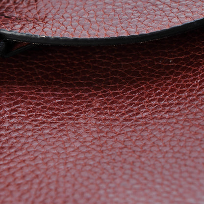Chloe Grained Calfskin Small Hudson Tassel Shoulder Bag Sienna Red 13 of 16