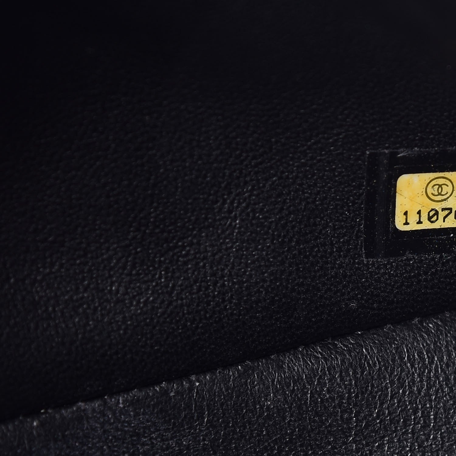 Chanel Caviar Quilted East West Flap Black 9 of 10