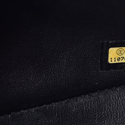 Chanel Caviar Quilted East West Flap Black 9 of 10