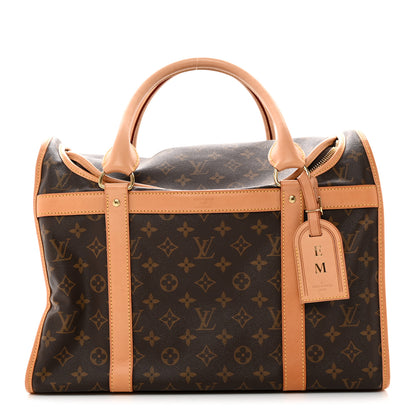 Louis Vuitton Monogram Sac Chien 40 Pet Carrier 1 of 12