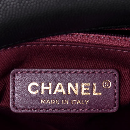 Chanel Caviar Quilted Mini Coco Handle Flap Black 7 of 11
