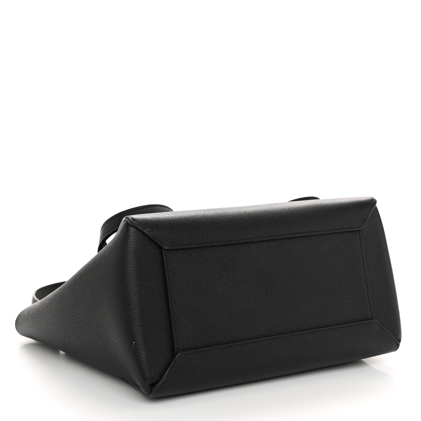 Grained Calfskin Micro Belt Bag Black
