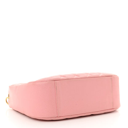 Chanel Caviar Quilted Timeless CC Shoulder Bag Pink 4 of 15