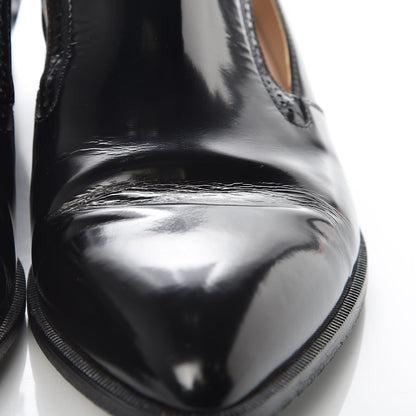 Chanel Glazed Calfskin CC Loafers 38 Black 13 of 14