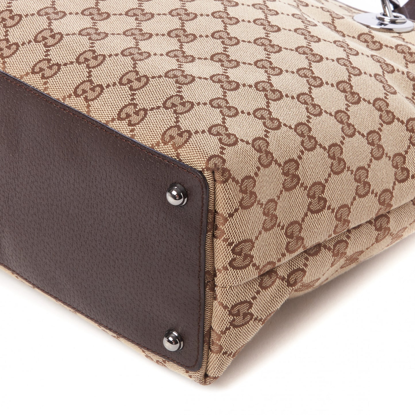 Monogram Eclipse Tote Brown