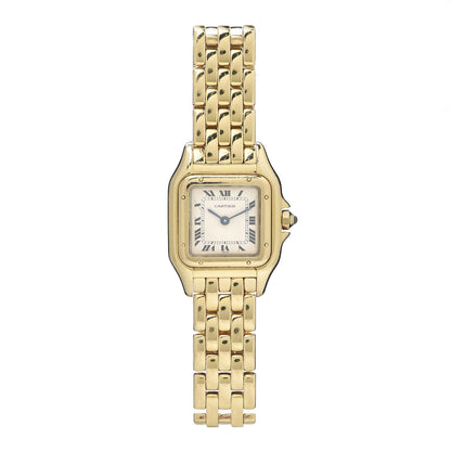 Cartier 18K Yellow Gold 22mm Panthere Quartz Watch 1 of 5