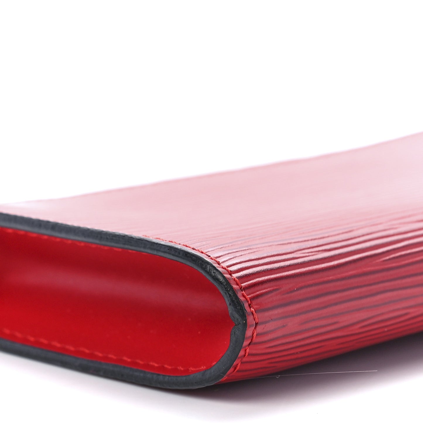 Epi Pochette Accessories 21 Castillan Red