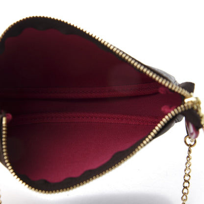 Louis Vuitton Monogram 2020 Christmas Animation Roller Coaster Mini Pochette Accessories Pivoine 5 of 10