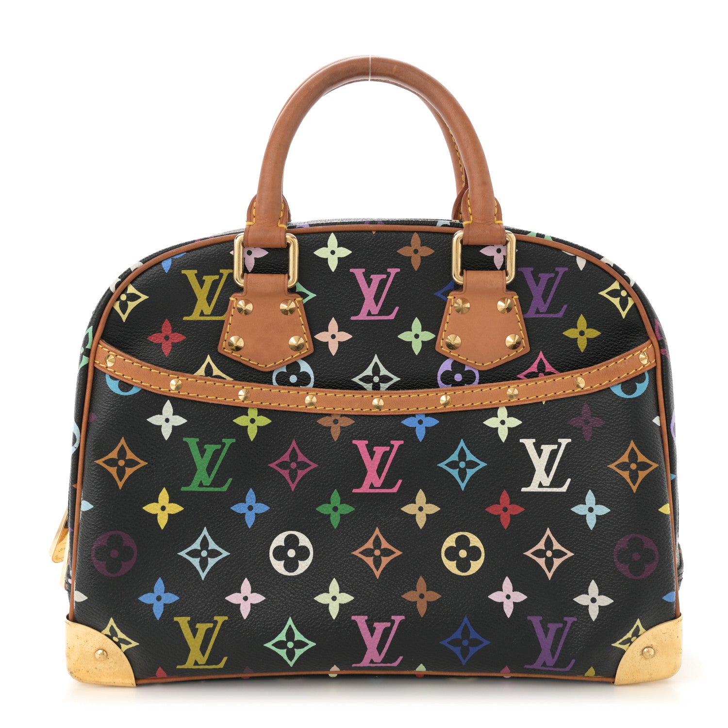 Louis Vuitton Monogram Multicolor Trouville Black 1 of 12