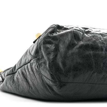 Balenciaga Agneau Giant 21 Gold Hardware Day Hobo  Black 8 of 9