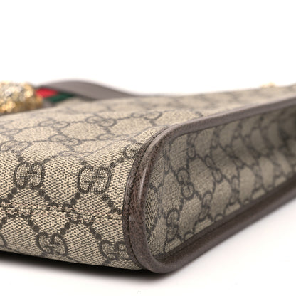 Gucci GG Supreme Monogram Large Rajah Chain Tote Beige New Acero 11 of 11