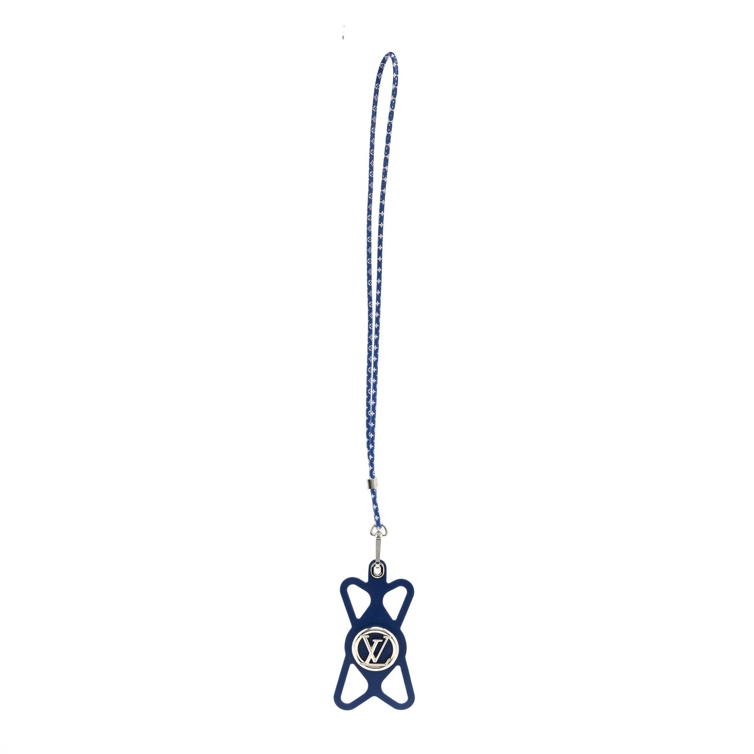 Louis Vuitton Monogram Silicone Louise Phone Holder Blue 1 of 3